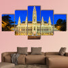 Rathaus Mayor Office in Vienna, Austria multi panel canvas wall art