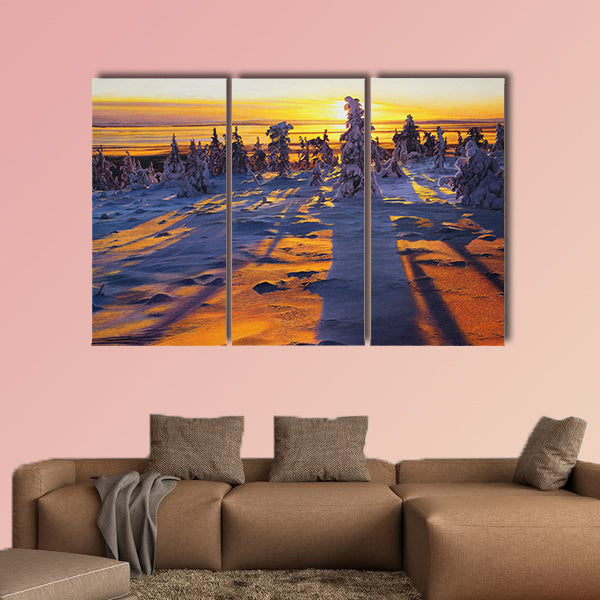 Landscape multi panel canvas wall art