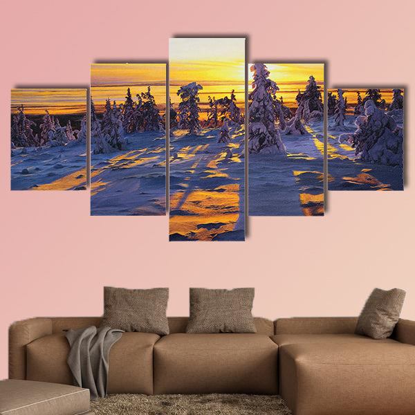Landscape multi panel canvas wall art