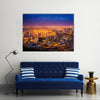 View of Cape Town at dawn, South Africa Multi panel canvas wall art