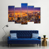 View of Cape Town at dawn, South Africa Multi panel canvas wall art