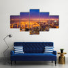 View of Cape Town at dawn, South Africa Multi panel canvas wall art