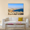 Panorama of Agadir, Morocco A view from the mountain Multi panel canvas wall art