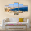 Panorama of Agadir, Morocco A view from the mountain Multi panel canvas wall art