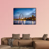 City of St. Louis skyline Image of St. Louis downtown Multi panel canvas wall art