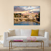 Basilica di San Pietro with bridge in Vatican, Rome, Italy Multi panel canvas wall art