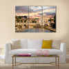 Basilica di San Pietro with bridge in Vatican, Rome, Italy Multi panel canvas wall art