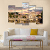 Basilica di San Pietro with bridge in Vatican, Rome, Italy Multi panel canvas wall art