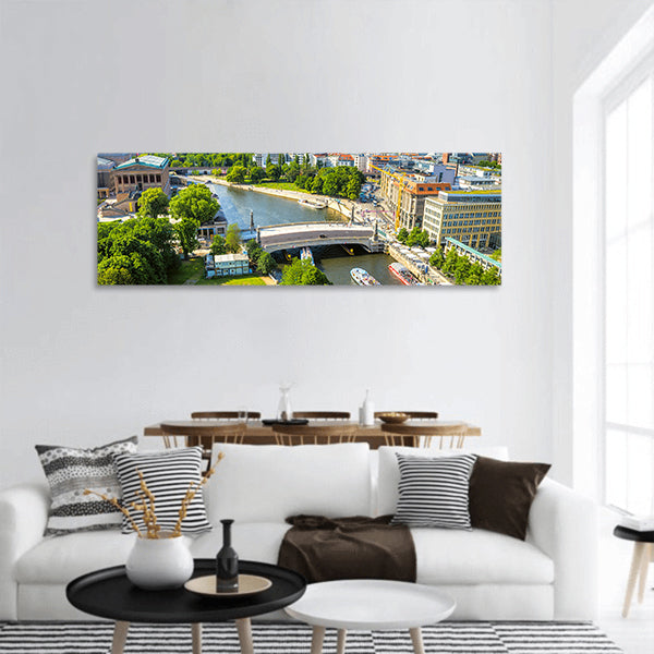 Berlin Potsdam ,The historic center of Europe Panoramic Canvas Wall Art