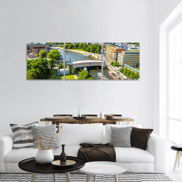 Berlin Potsdam ,The historic center of Europe Panoramic Canvas Wall Art