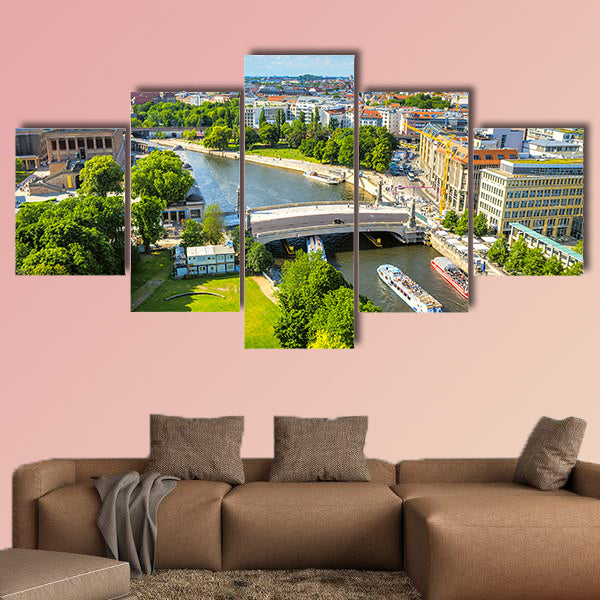 Berlin Potsdam and its surroundings multi panel canvas wall art