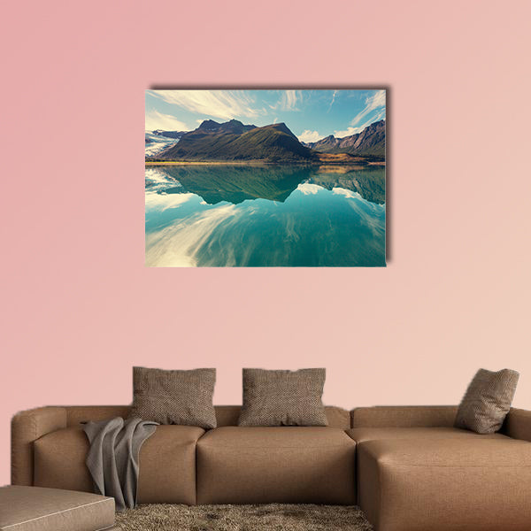 Svartisen Glacier in Norway multi panel canvas wall art