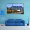 A National Mosque View Multi Panel Canvas Wall Art