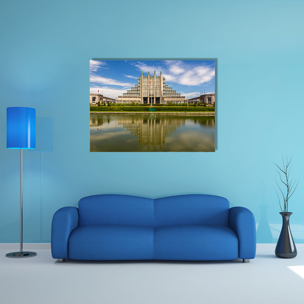 Exhibition halls in Brussels Expo, Belgium multi panel canvas wall art