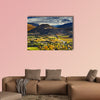 Mountain landscape, near Queenstown, New Zealand multi panel canvas wall art