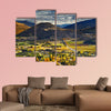 Mountain landscape, near Queenstown, New Zealand multi panel canvas wall art