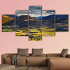 Mountain landscape, near Queenstown, New Zealand multi panel canvas wall art