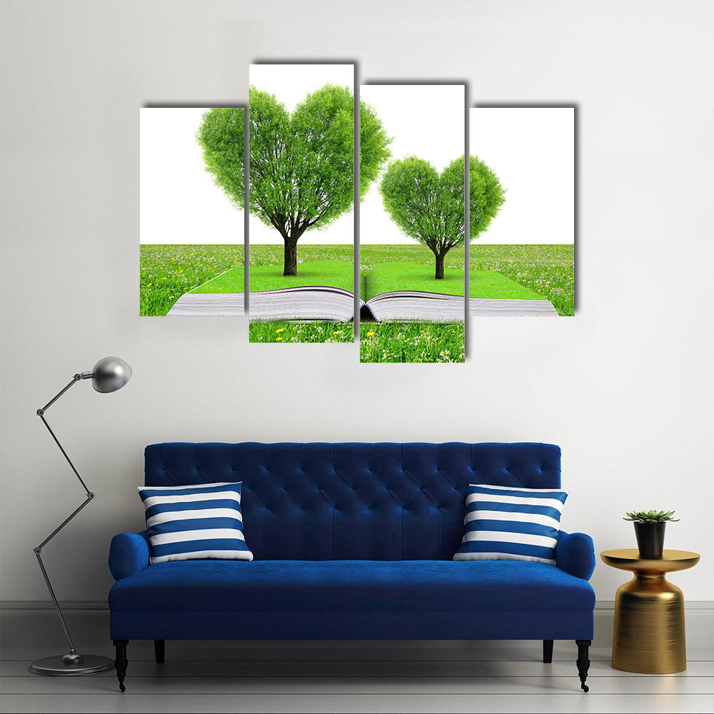 Love For The Nature Multi Panel Canvas Wall Art Set