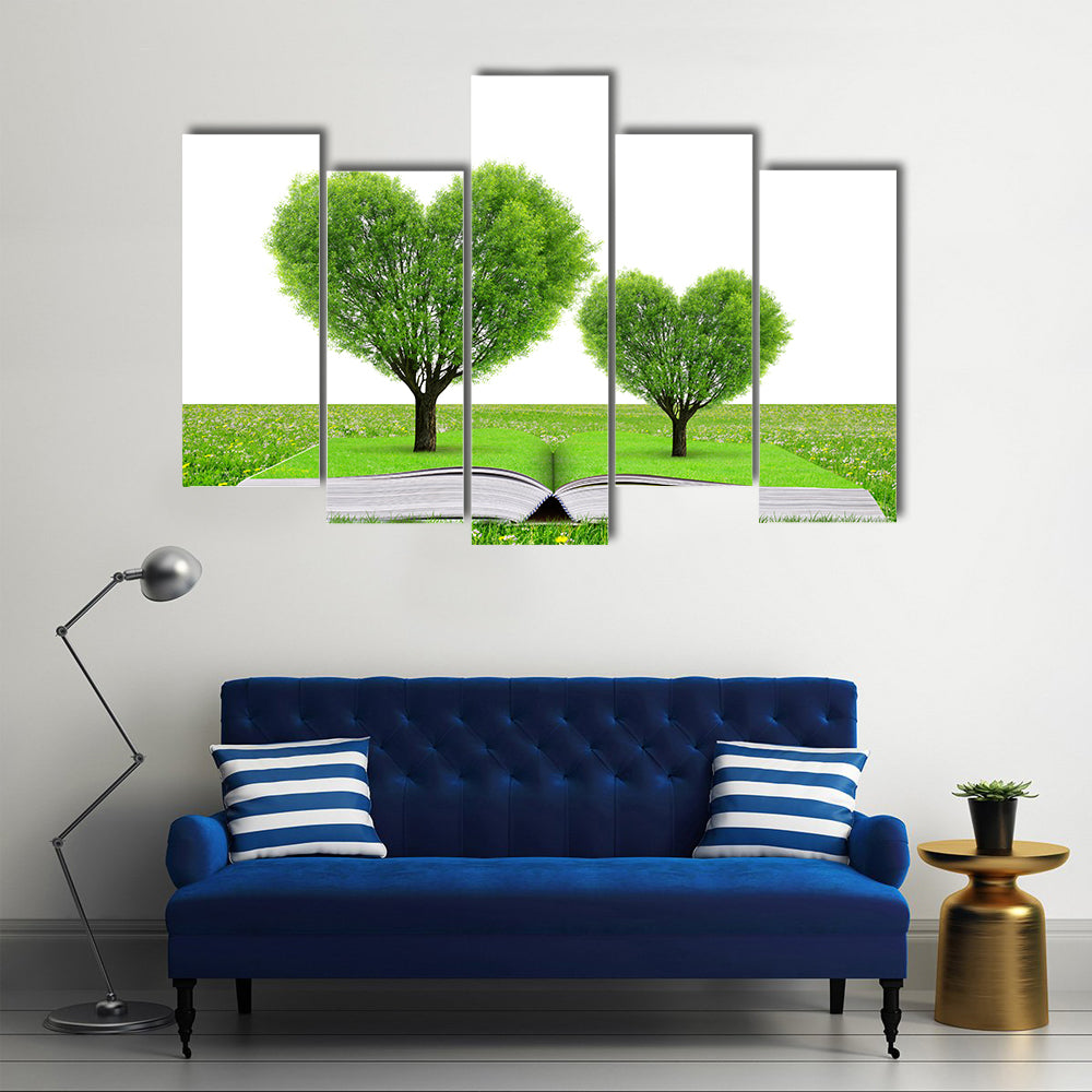 Love For The Nature Multi Panel Canvas Wall Art Set
