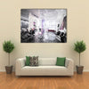 Brand New Interior of European beauty salon Multi Panel Canvas Wall Art