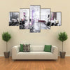 Brand New Interior of European beauty salon Multi Panel Canvas Wall Art