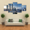 The PETRONAS Twin Towers In Kuala Lumpur, Multi Panel Canvas Wall Art