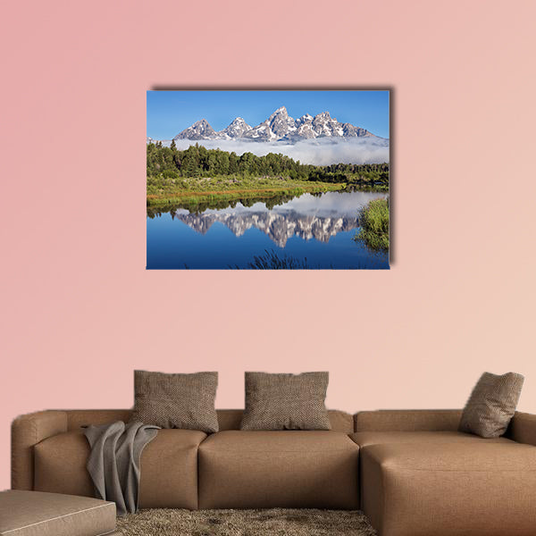 Clear Day at Schwabacher s Landing on the Sank River wall art