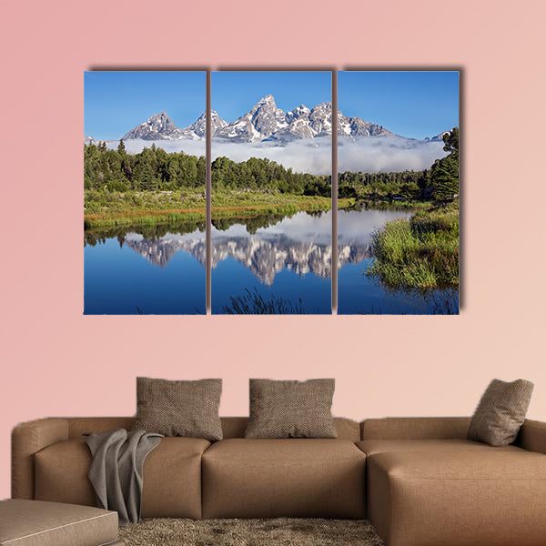 Clear Day at Schwabacher s Landing on the Sank River wall art