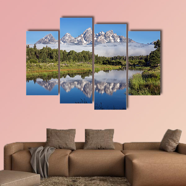 Clear Day at Schwabacher s Landing on the Sank River wall art