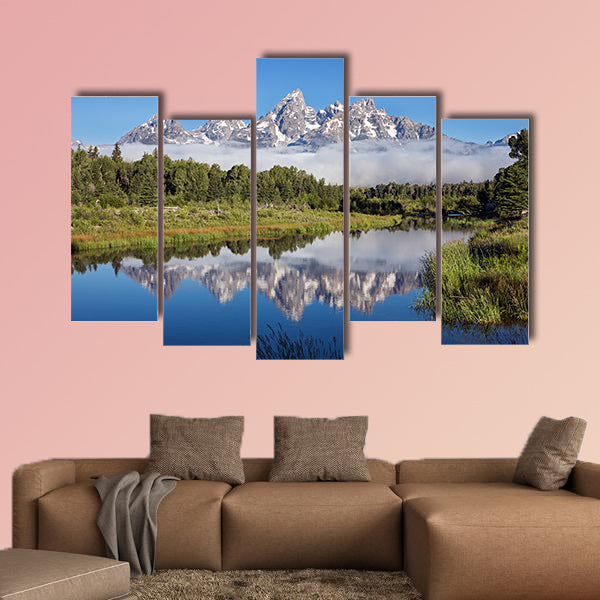 Clear Day at Schwabacher s Landing on the Sank River wall art