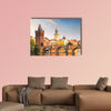 Charles Bridge in Prague, Czech Republic multi panel canvas wall art