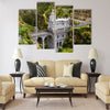 Colombia, church of Las Lajas Multi Panel Canvas Wall Art