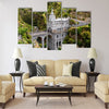 Colombia, church of Las Lajas Multi Panel Canvas Wall Art