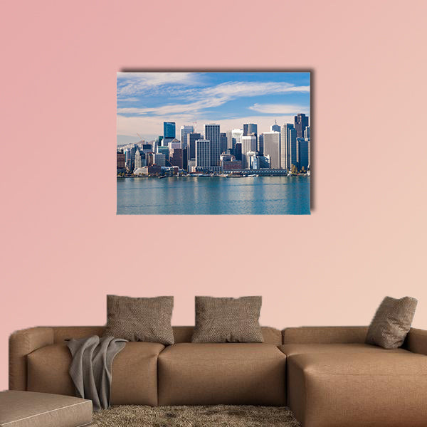 San Francisco City Downtown, California multi panel canvas wall art