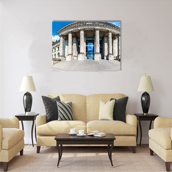 Reichstag building, Berlin Multi panel canvas wall art