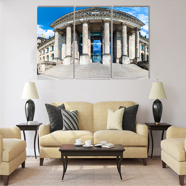 Reichstag building, Berlin Multi panel canvas wall art