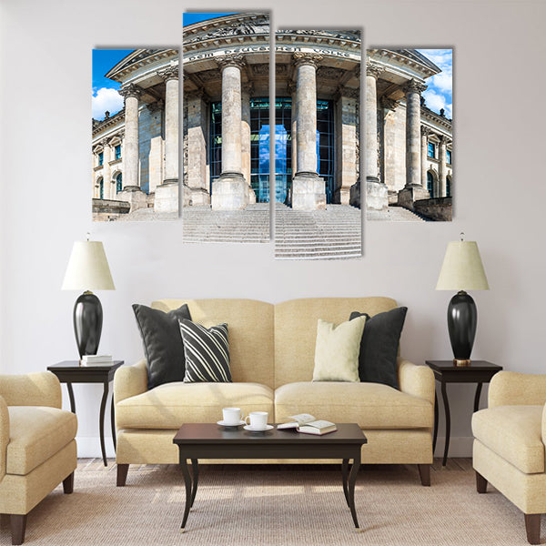 Reichstag building, Berlin Multi panel canvas wall art