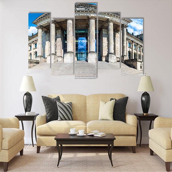 Reichstag building, Berlin, Germany Multi Panel Canvas Wall Art
