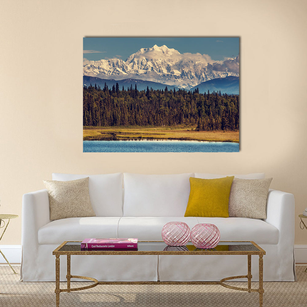 McKinley peak multi panel canvas wall art