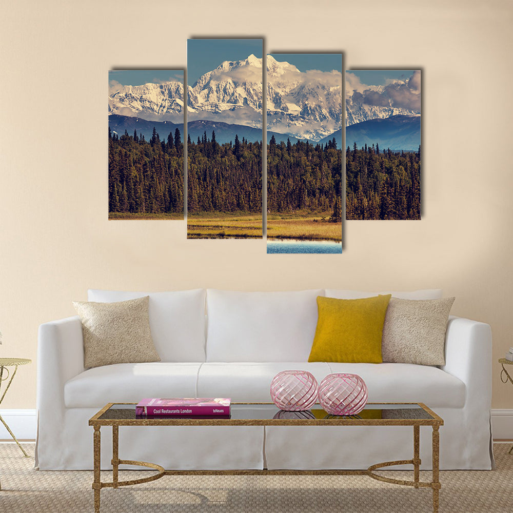 McKinley peak multi panel canvas wall art