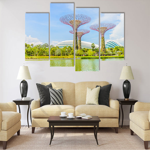 Garden by the bay at Singapore Multi panel canvas wall art