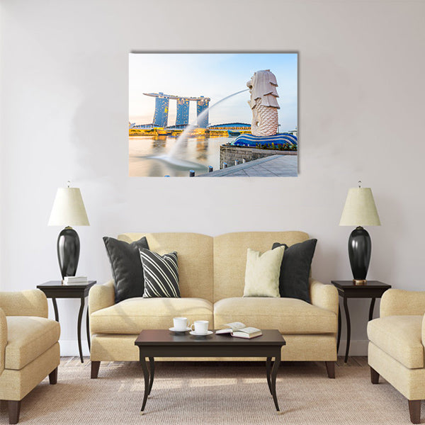 Amazing Singapore skyline Multi panel canvas wall art