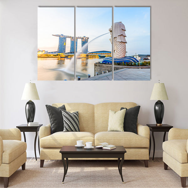Amazing Singapore skyline Multi panel canvas wall art