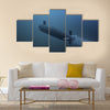 submarine under water rear view Multi panel canvas wall art