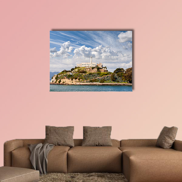 Alcatraz Island in San Francisco, USA multi panel canvas wall art