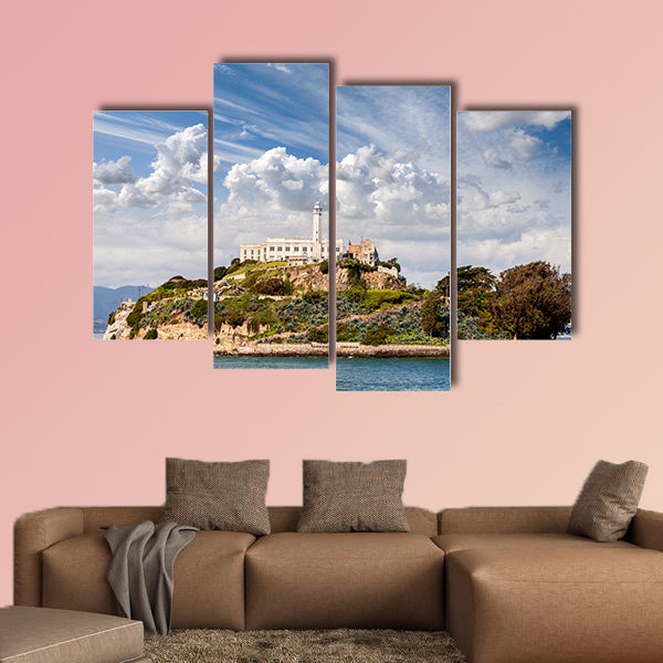 Alcatraz Island in San Francisco, USA multi panel canvas wall art