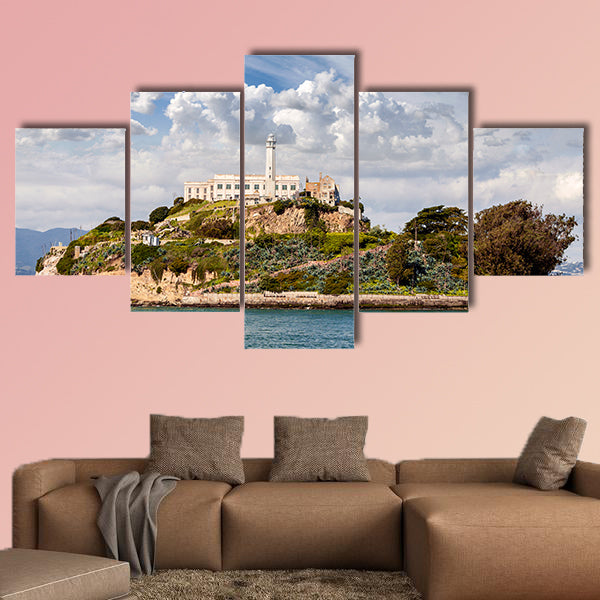Alcatraz Island in San Francisco, USA multi panel canvas wall art