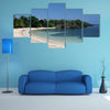 One of the beaches at Roatan, Honduras Multi panel canvas wall art