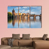 Charles Bridge in Prague, Czech Republic multi panel canvas wall art