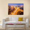 beautiful overpass at the intersection multi panel canvas wall art